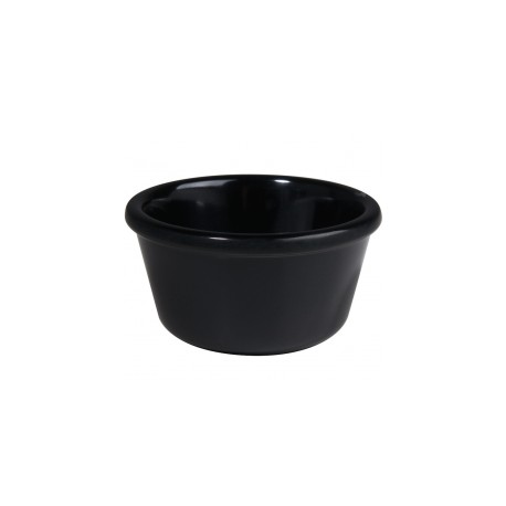 RAMEKIN NEGRO LISO 1.5 OZ