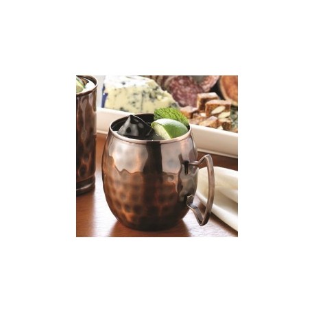 MM-100 TARRO HAMMERED MOSCOW MULE MUG 14 OZ