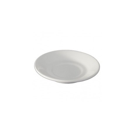 PLATO PARA CAFE EMBROCABLE BLANCO POLAR