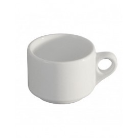 TAZA PARA CAFE EMBROCABLE BLANCO POLAR