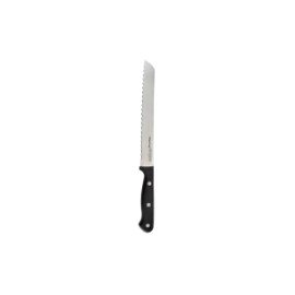 CUCHILLO PANERO MANGO NEGRO 20 CM.